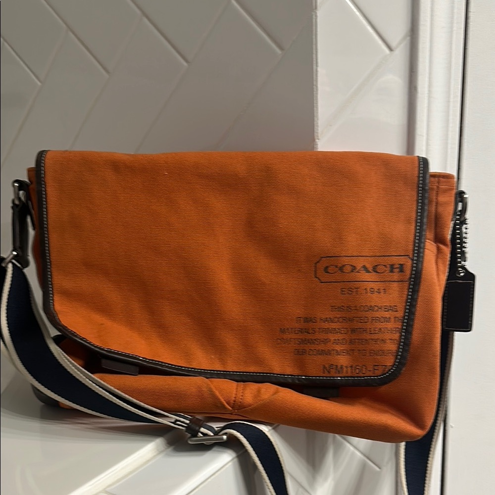 Coach laptop bag